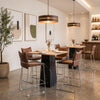 Pola Counter Stool Brown