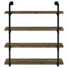 Elmcrest - 4-Shelf Wall Bookshelf