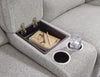 Acklen Place 3-Piece Power Reclining Sectional Sofa with Chaise - Pewter
