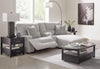 Acklen Place 3-Piece Power Reclining Sectional Sofa with Chaise - Pewter (93605S4)