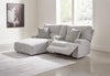 Acklen Place 3-Piece Power Reclining Sectional Sofa with Chaise - Pewter