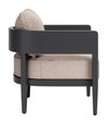 Foret Armchair Black