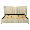 Evelyn - Upholstered Panel Platform Bed