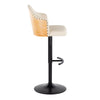 Ahoy - Adjustable Barstool With With Rounded T Footrest (Set of 2)