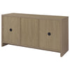 Amery 3-drawer Accent Storage Cabinet Console Latte — product view 8