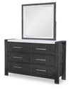 Horizons - 6 Drawers Dresser - Espresso