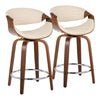 Symphony - 24" Fixed-Height Counter Stool (Set of 2) - Beige