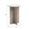 Oceanveil Side Table White