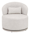 Sausalito Swivel Chair Beige
