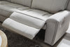 Social Pointe 5-Piece Power Reclining Sectional - Pearl/Ash (PC98802S8)