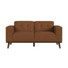 Destiny - Loveseat With Wood Front