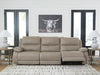 Narwhal Place 3-Piece Power Reclining Sectional - Pebble (PC99201S1)