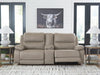 Narwhal Place 3-Piece Power Reclining Sectional - Pebble
