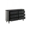 Skyline - 6 Drawer Dresser - Onyx