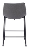 Smart Counter Stool Charcoal — Set of 2