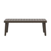 Genova - Patio Coffee Table - Dark Brown