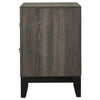 Watson - 2-Drawer Nightstand - Gray Oak
