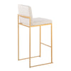 Fuji - High Back Barstool Set