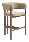 Ruge Counter Stool Beige — Set of 2