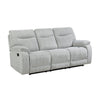Chablis - Reclining Sofa - Mist Gray