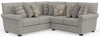 Livingston - Sectional With Comfort Coil Seating And Accent Pillows Included