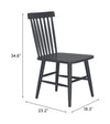 Zeilen Dining Chair Black — Set of 2