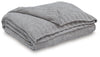 Anawood Throw (Set of 3) - Gray