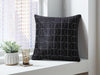 Kydner Pillow (Set of 4) - Black/Silver