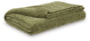 Anawood Throw (Set of 3) - Olive Green