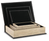 Jolina Box (Set of 3) - Black