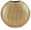Iansboro Vase - Antique Gold Finish (A2000696)