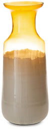 Wynburg Vase - White/Amber (A2000723)