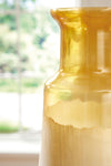 Wynburg Vase - White/Amber