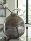 Harpwick Vase - Iridescent Gray (A2000725)