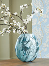 Cartshaw Vase - Iridescent Teal
