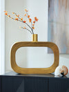 Lawtonville Vase - Antique Gold Finish