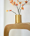 Lawtonville Vase - Antique Gold Finish