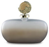 Acario Jar - Taupe/Gold Finish (A2000781)