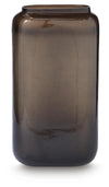 Sumner Vase - Gray/Gold Finish