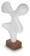 Lavarsen Sculpture - White/Brown