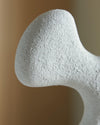 Lavarsen Sculpture - White/Brown