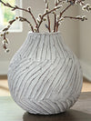 Shelvie Vase - Distressed White (A2000848)