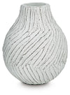Shelvie Vase - Distressed White (A2000848)