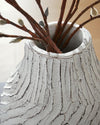 Shelvie Vase - Distressed White