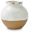 Vercott Vase - Cream/Tan (A2000956)
