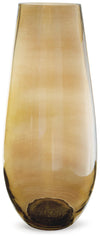 Rhettman Indoor/Outdoor Vase - Amber