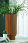 Avalyah Indoor/Outdoor Vase (Set of 2) - Burnt Umber (A2900023)