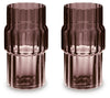 Dorlow Indoor/Outdoor Vase (Set of 2) - Mauve