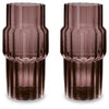 Dorlow Indoor/Outdoor Vase (Set of 2) - Mauve (A2900025)