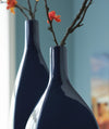 Abtinson Indoor/Outdoor Vase - Navy